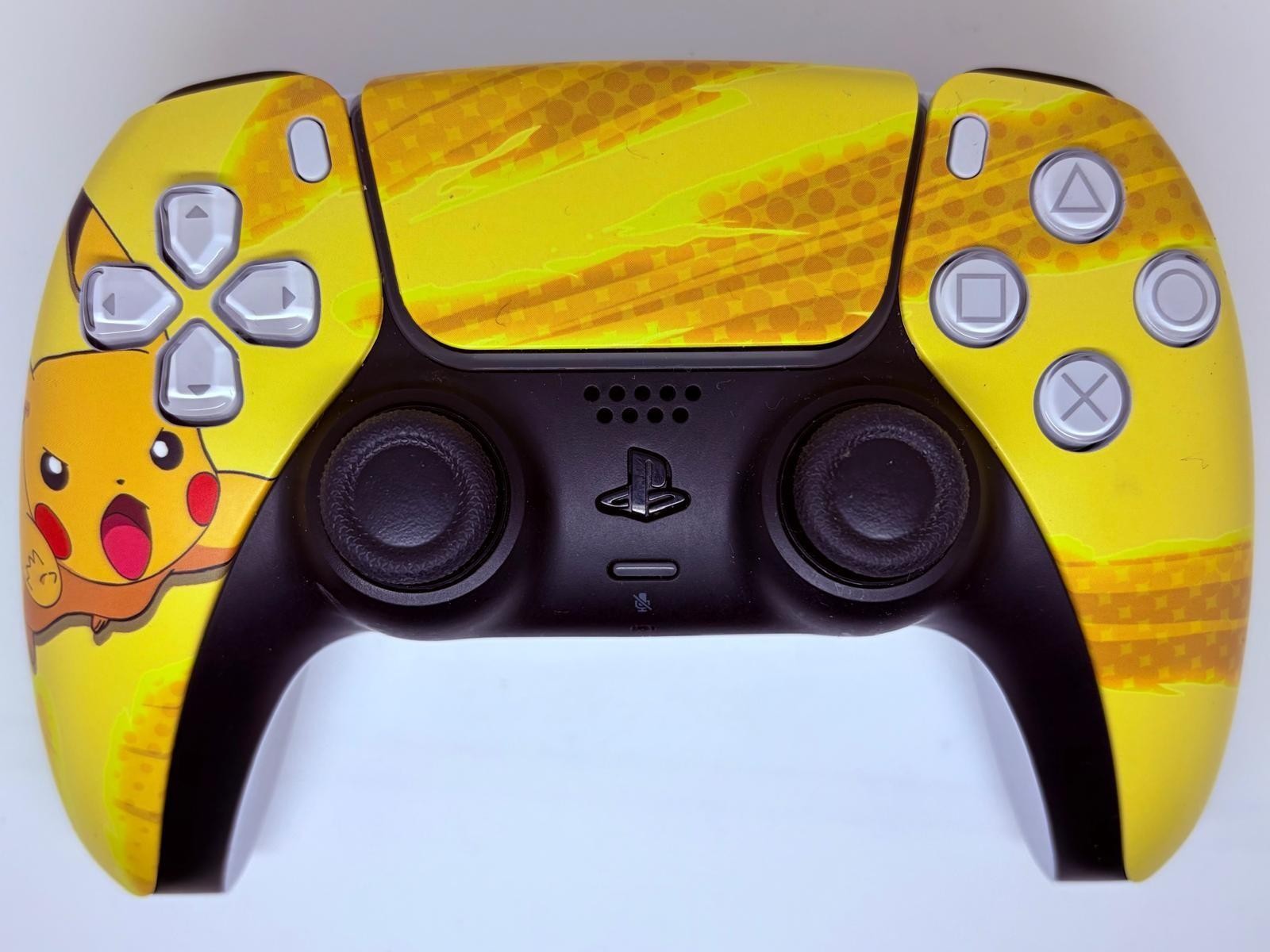 Sony PS5 controller dualsense - Custom PIKACHU POKEMON - Great Condition!!