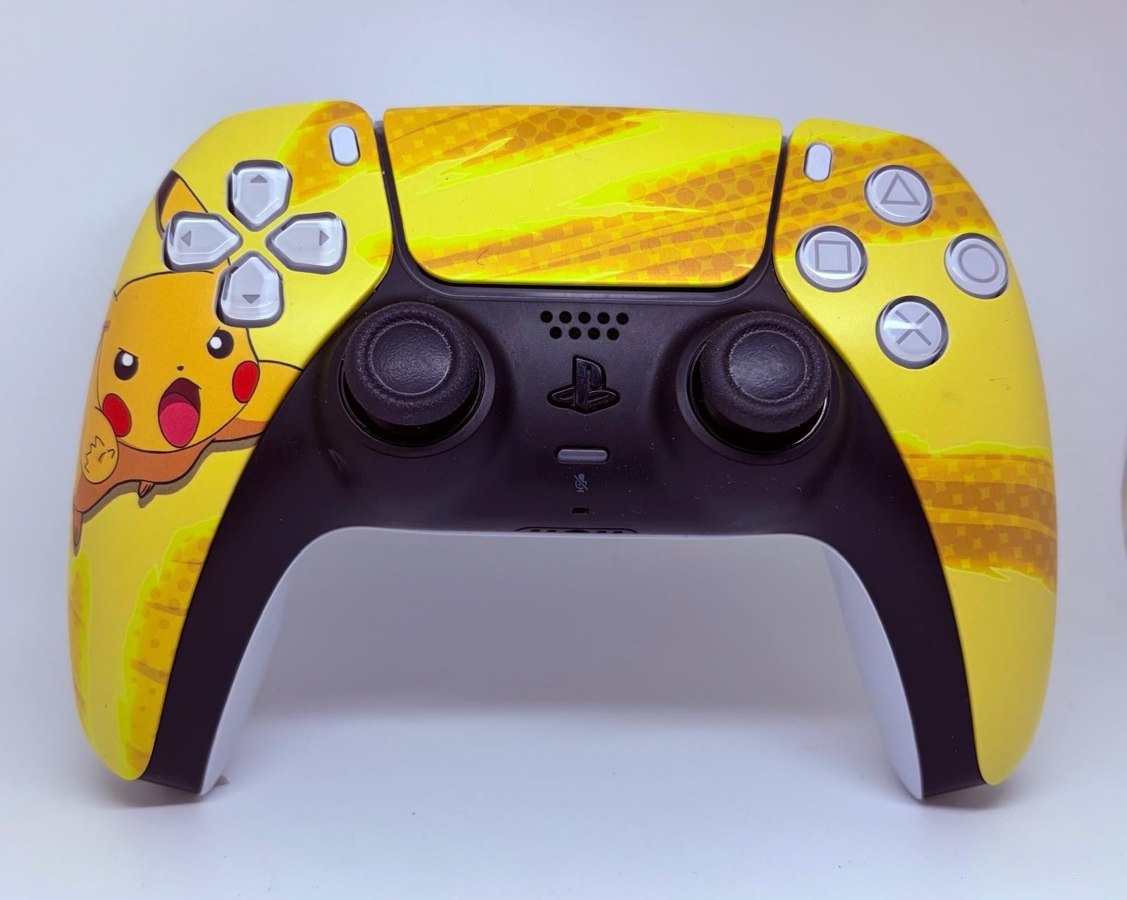 Sony PS5 controller dualsense - Custom PIKACHU POKEMON - Great Condition!!