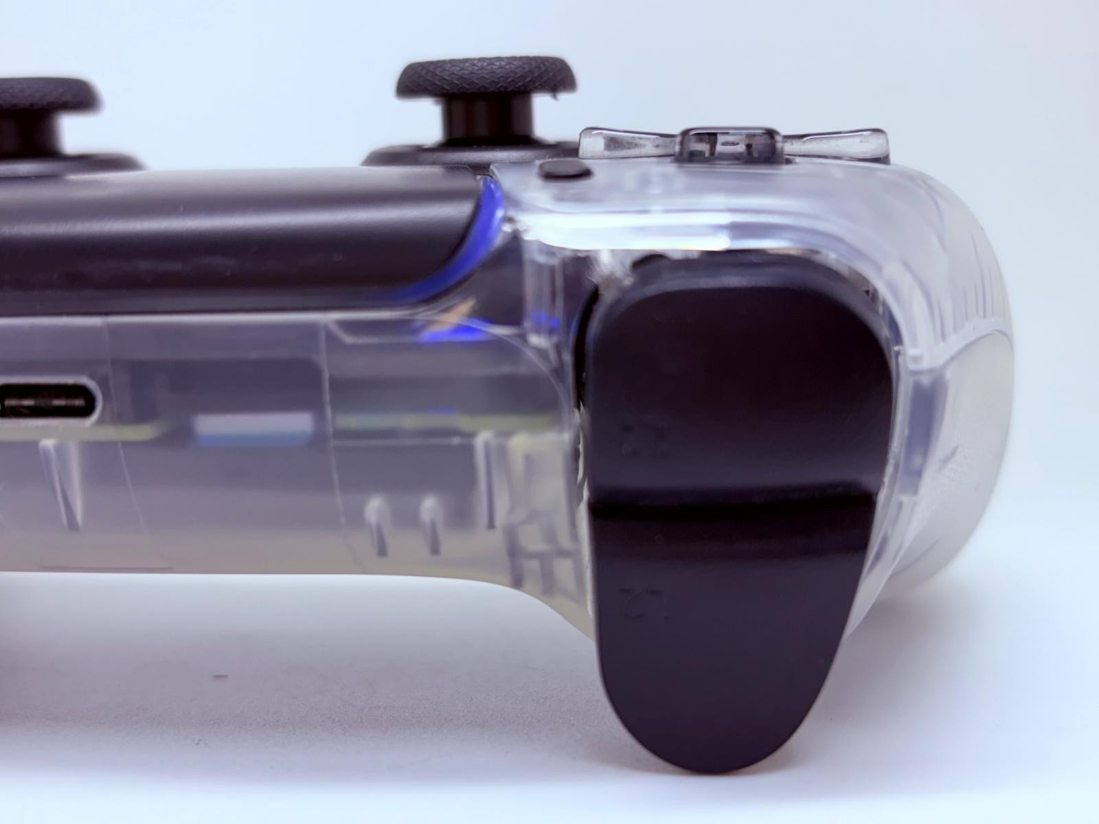 Sony PS5 Controller Dualsense - Custom CLEAR - Great Condition