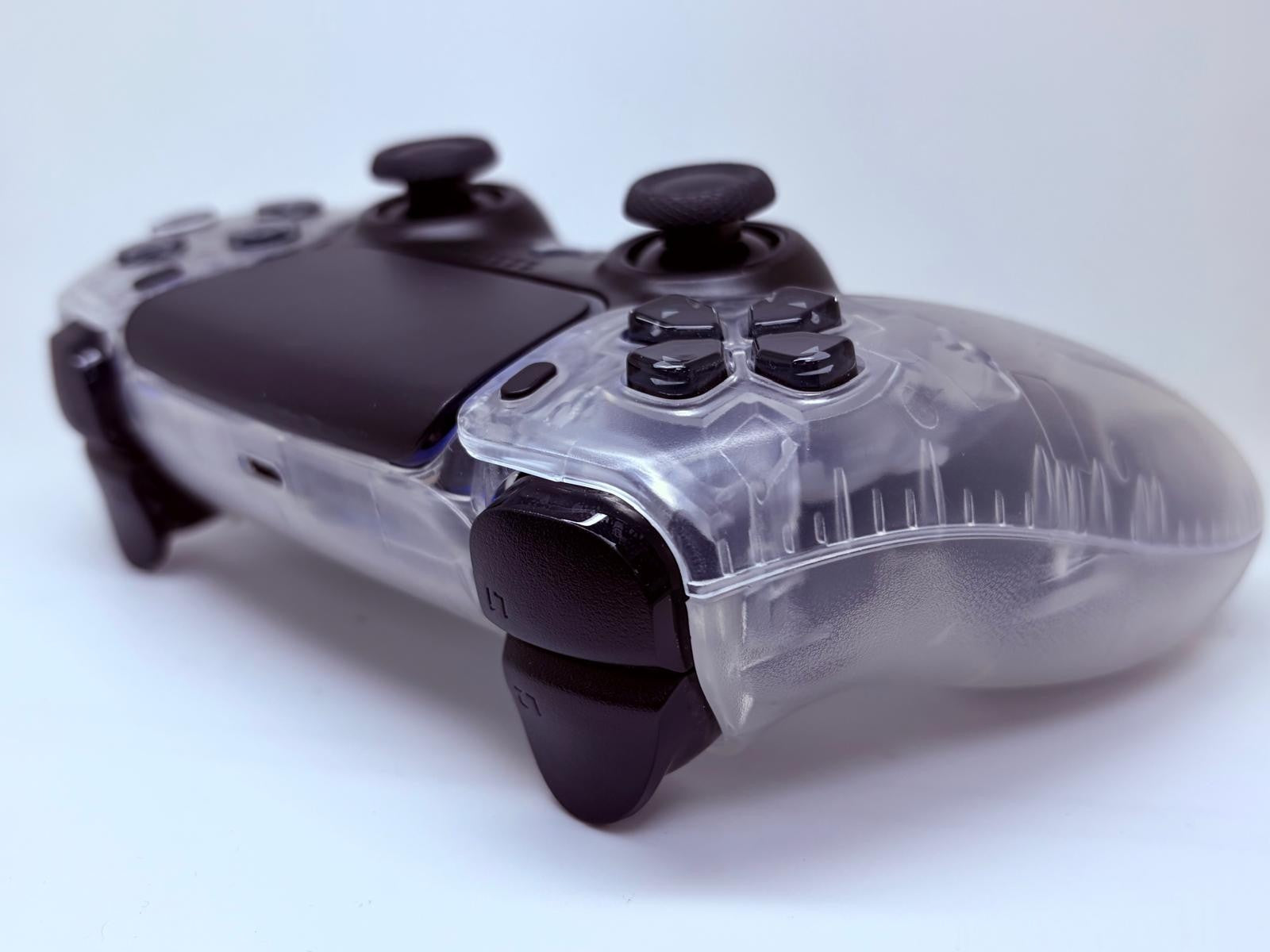 Sony PS5 Controller Dualsense - Custom CLEAR - Great Condition