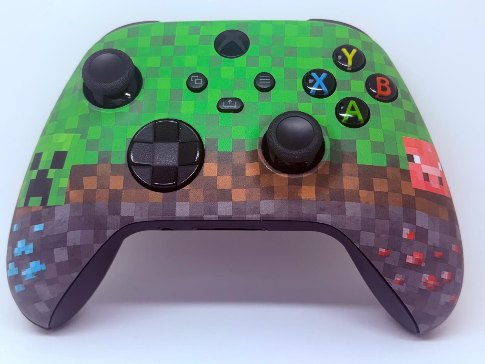 Microsoft Wireless Controller for Xbox Series X/S - CUSTOM Mine block colour!